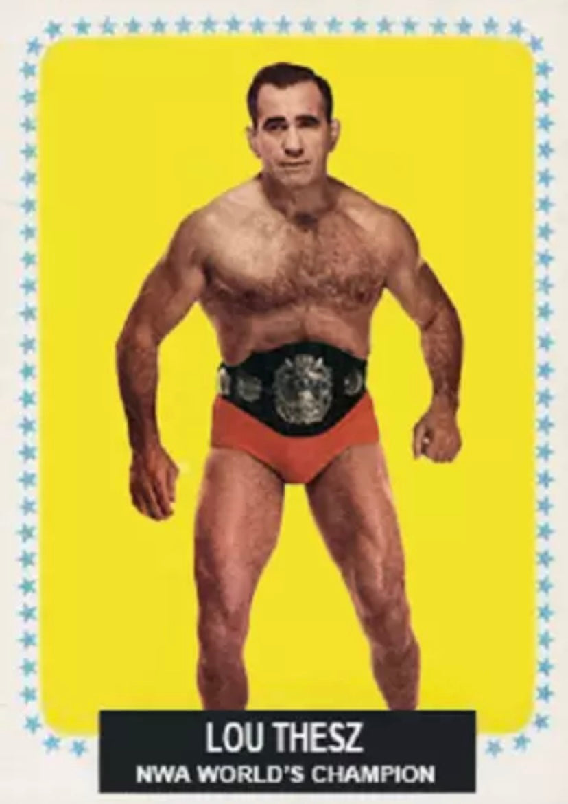 LOU Thesz trading card PW Catalog