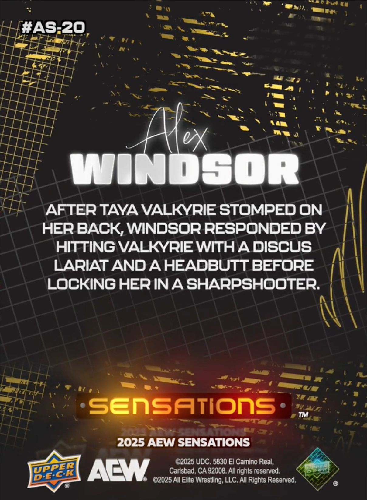 7/19/25 – Alex Windsor – Alex Windsor Claims the Win Over Taya Valkyrie in HER Collision Debut