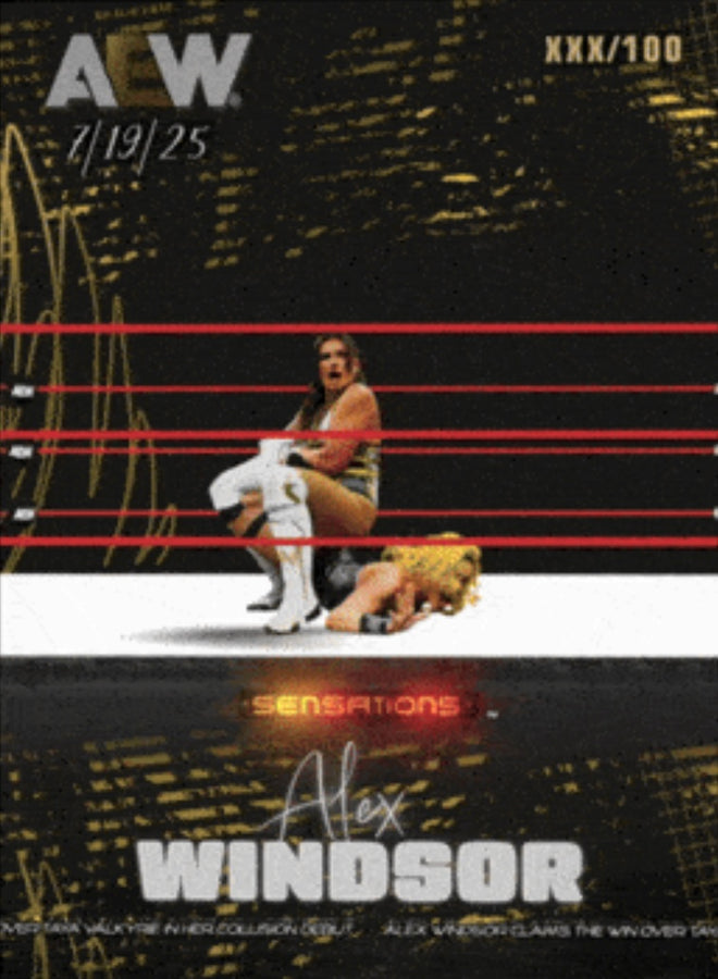 7/19/25 – Alex Windsor – Alex Windsor Claims the Win Over Taya Valkyrie in HER Collision Debut