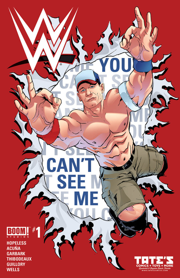WWE Volume 1 Redesign, Rebuild, Reclaim Comic Book by Boom! Studios Cover H Pwcatalog
