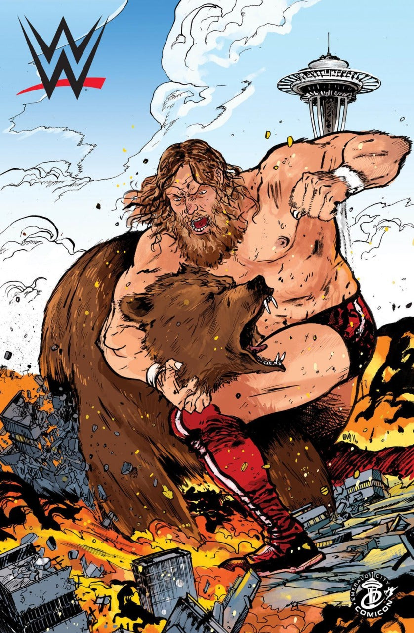 WWE Volume 1 Redesign, Rebuild, Reclaim Comic Book by Boom! Studios Cover F