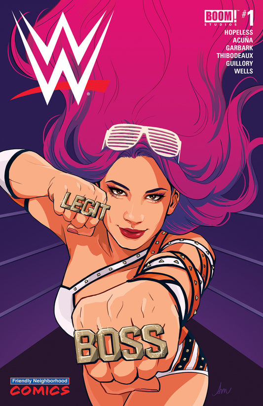 WWE Volume 1 Redesign, Rebuild, Reclaim Comic Book by Boom! Studios Cover E