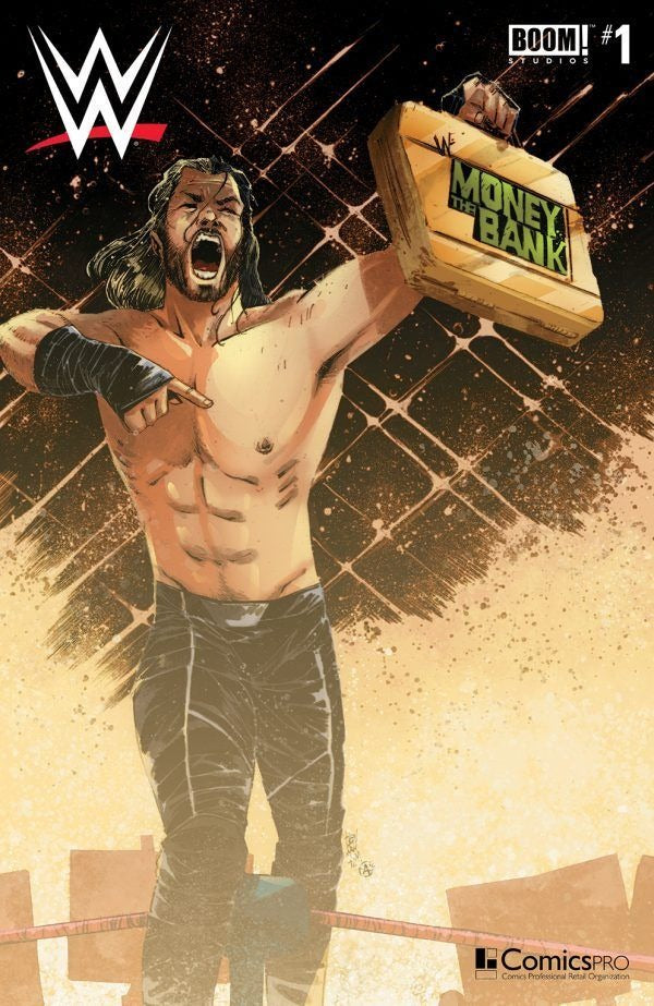 WWE Volume 1 Redesign, Rebuild, Reclaim Comic Book by Boom! Studios Cover C