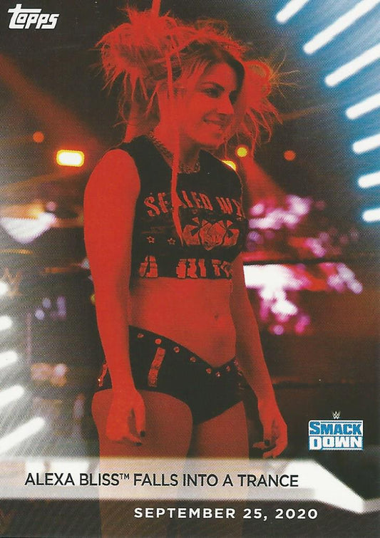 WWE Topps Womens Division 2021 Alexa Bliss #75