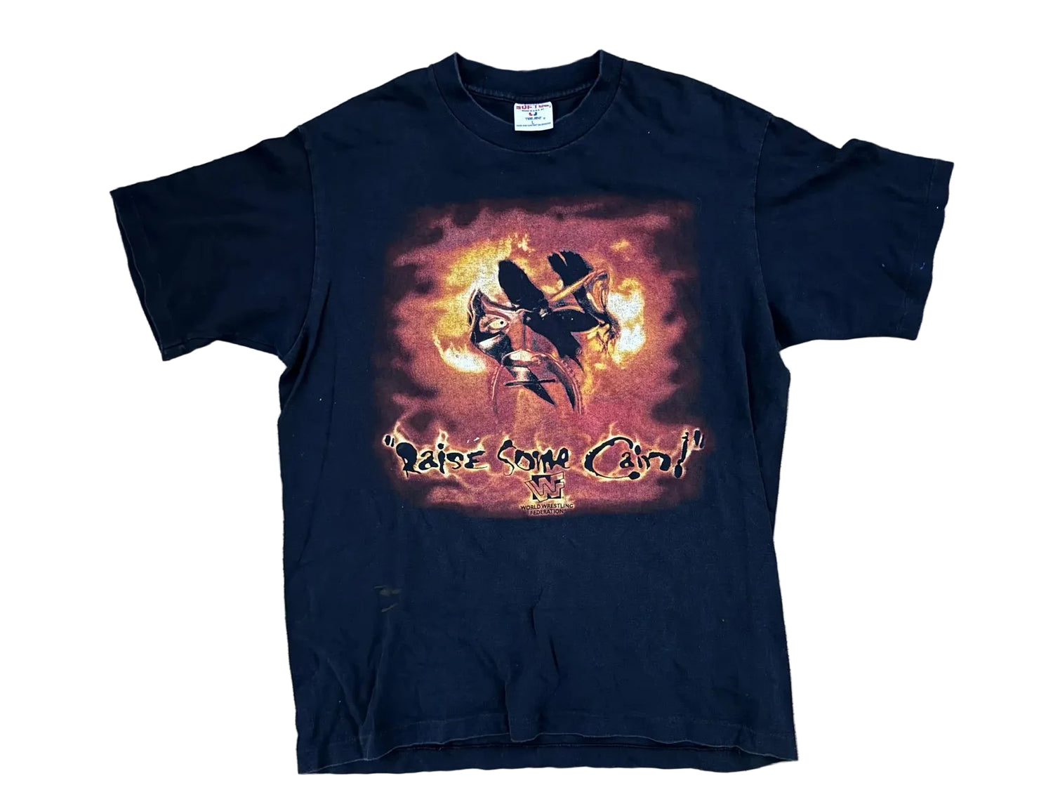 1998 WWF Kane Welcome to Hell T-shirt Pwcatalog