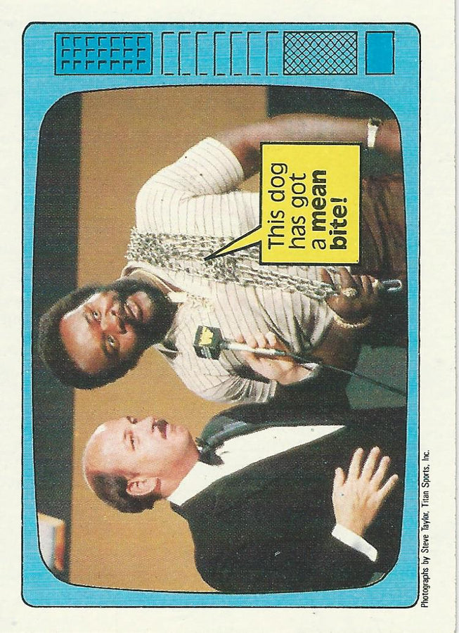 WWF Topps Wrestling Cards 1985 Junkyard Dog #58