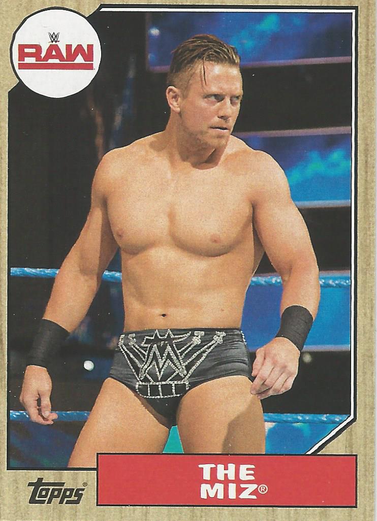 WWE Topps Heritage 2017 The Miz #58