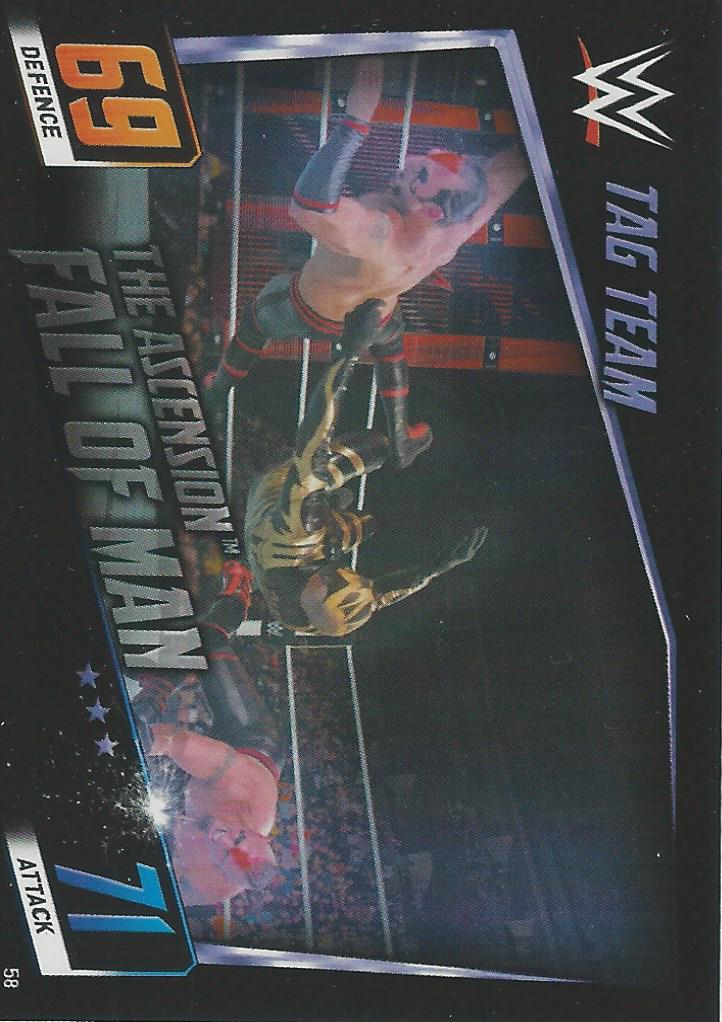 WWE Topps Slam Attax 2015 Then Now Forever Ascension #58