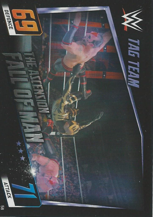 WWE Topps Slam Attax 2015 Then Now Forever Ascension #58