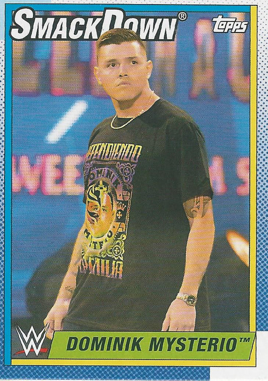 WWE Topps Heritage 2021 Dominik Mysterio #58