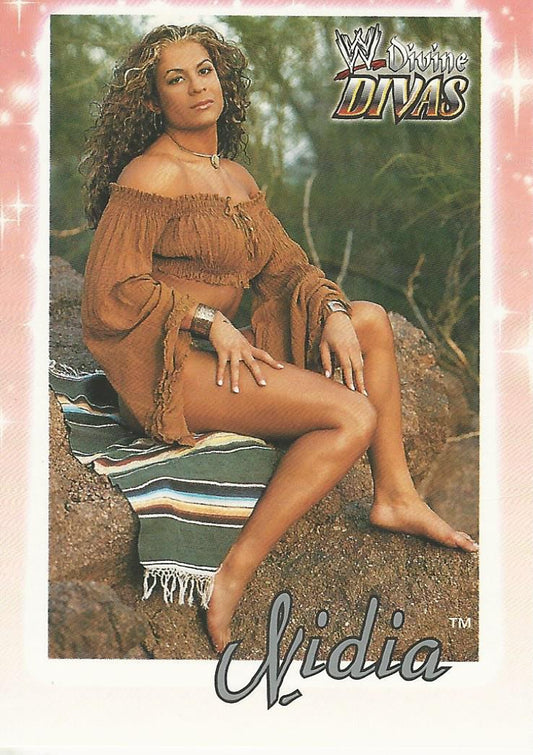 WWE Fleer Divine Divas 2003 Nidia #58