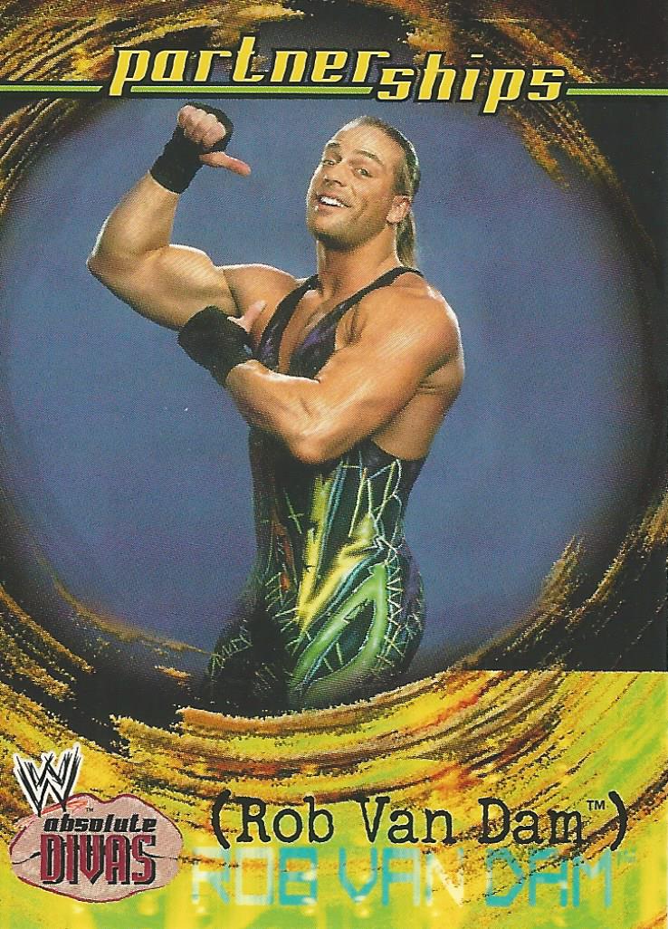 WWE Fleer Absolute Divas 2002 Rob Van Dam #58