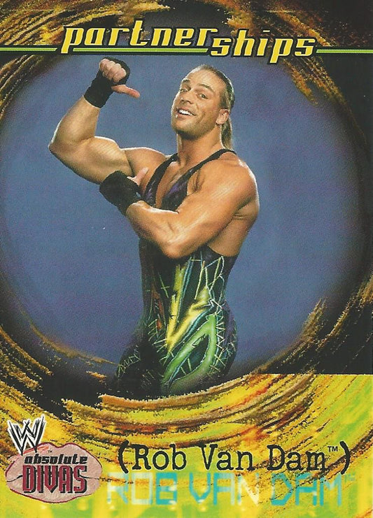 WWE Fleer Absolute Divas 2002 Rob Van Dam #58