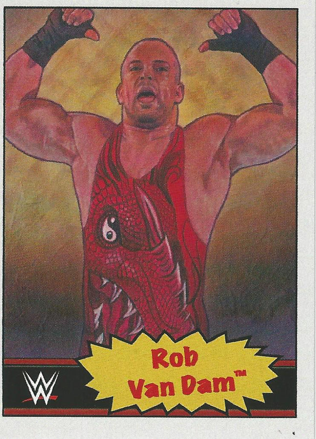 WWE Topps Living Set 2021 Rob Van Dam #58