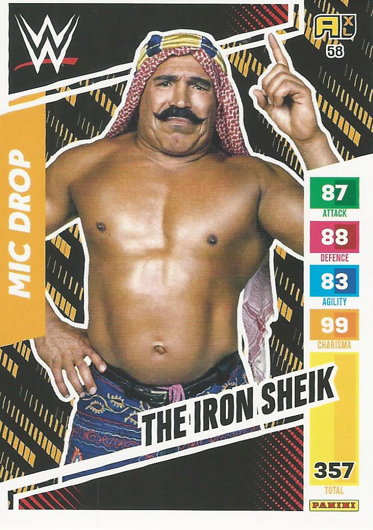 WWE Panini XL Adrenalyn 2024 The Iron Sheik #58