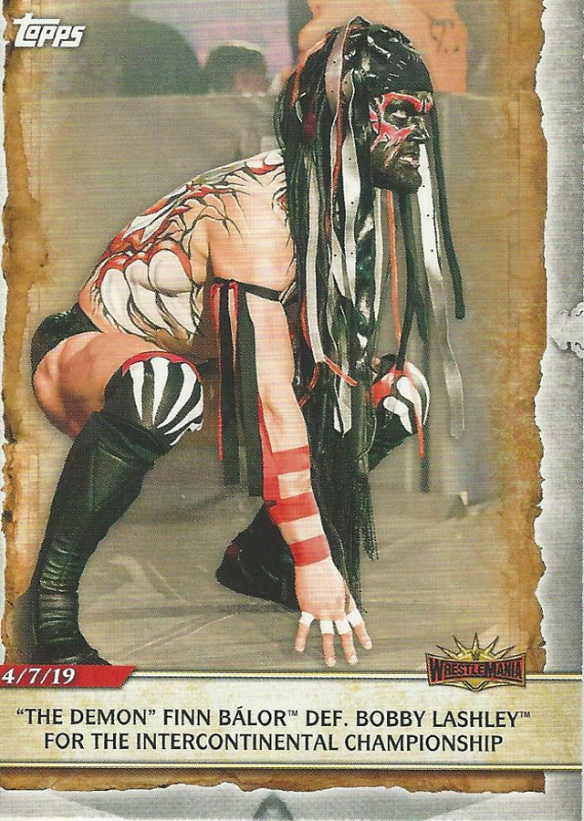 WWE Topps Road to Wrestlemania 2020 Finn Balor #58