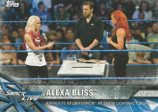 WWE Topps Women Division 2017 Alexa Bliss WWE-8