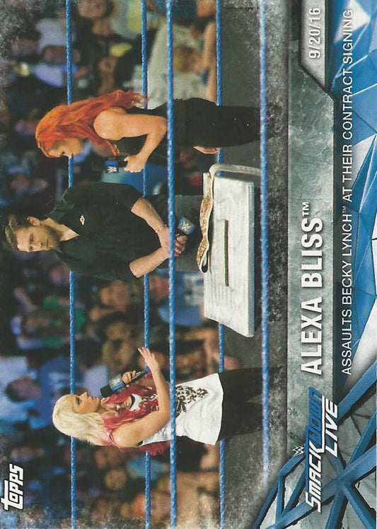 WWE Topps Women Division 2017 Alexa Bliss WWE-8