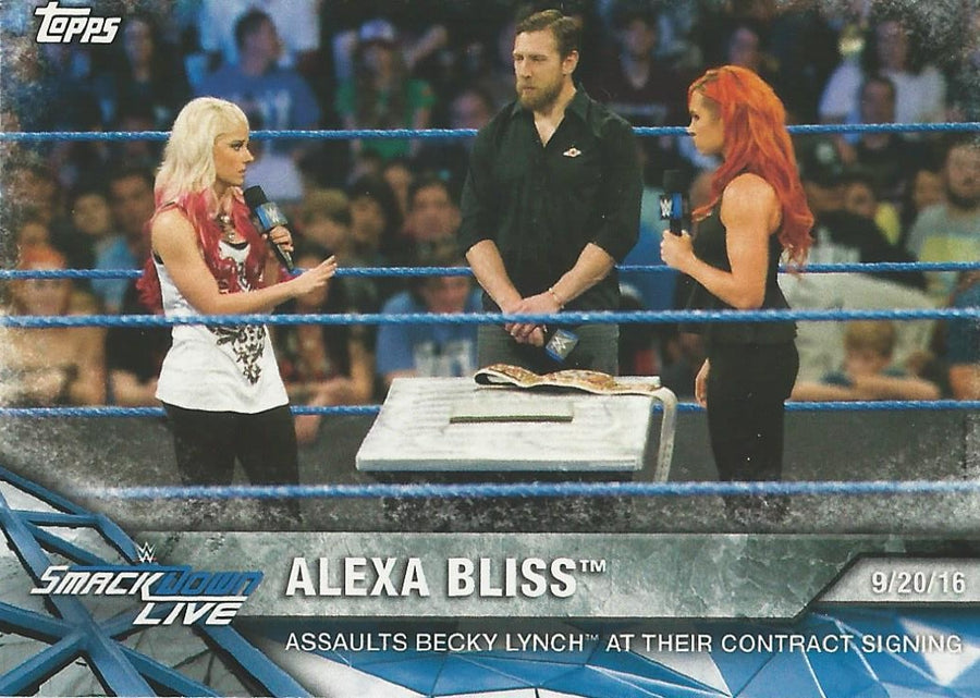 WWE Topps Women Division 2017 Alexa Bliss WWE-8