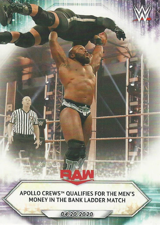 WWE Topps 2021 Apollo Crews #58
