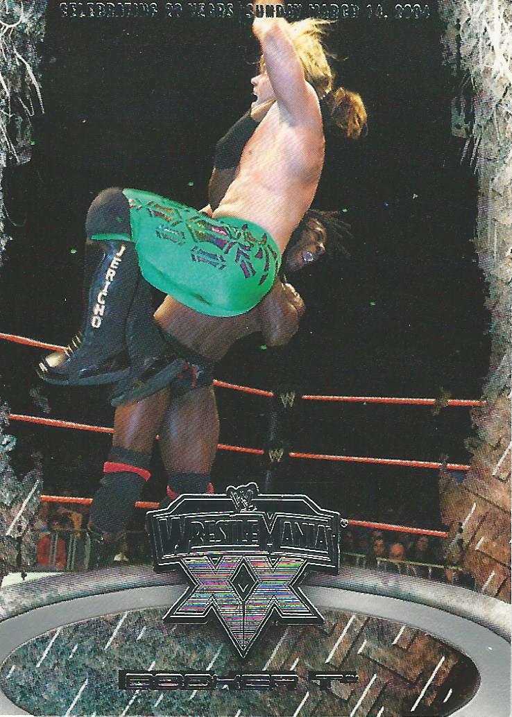 WWE Fleer Wrestlemania XX 2004 Booker T #58