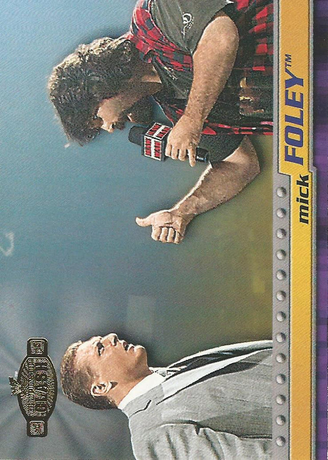 WWF Fleer Championship Clash 2001 Mick Foley #28