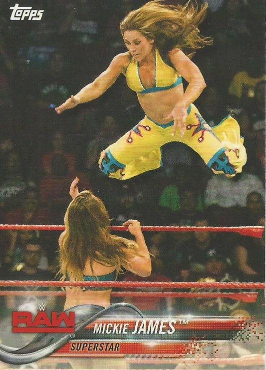 WWE Topps 2018 Mickie James #58