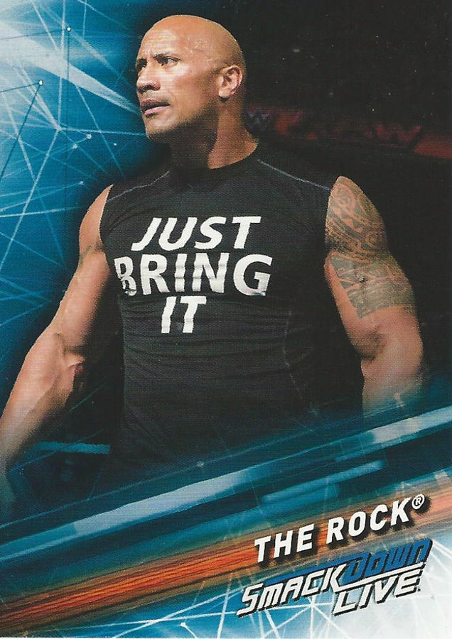 WWE Topps Smackdown 2019 The Rock #58