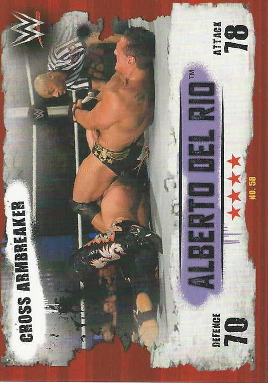 WWE Topps Slam Attax Takeover 2016 Alberto Del Rio #58