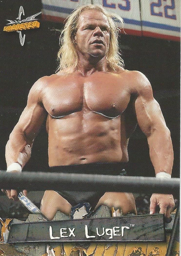WCW Topps Embossed 1999 Lex Luger #58