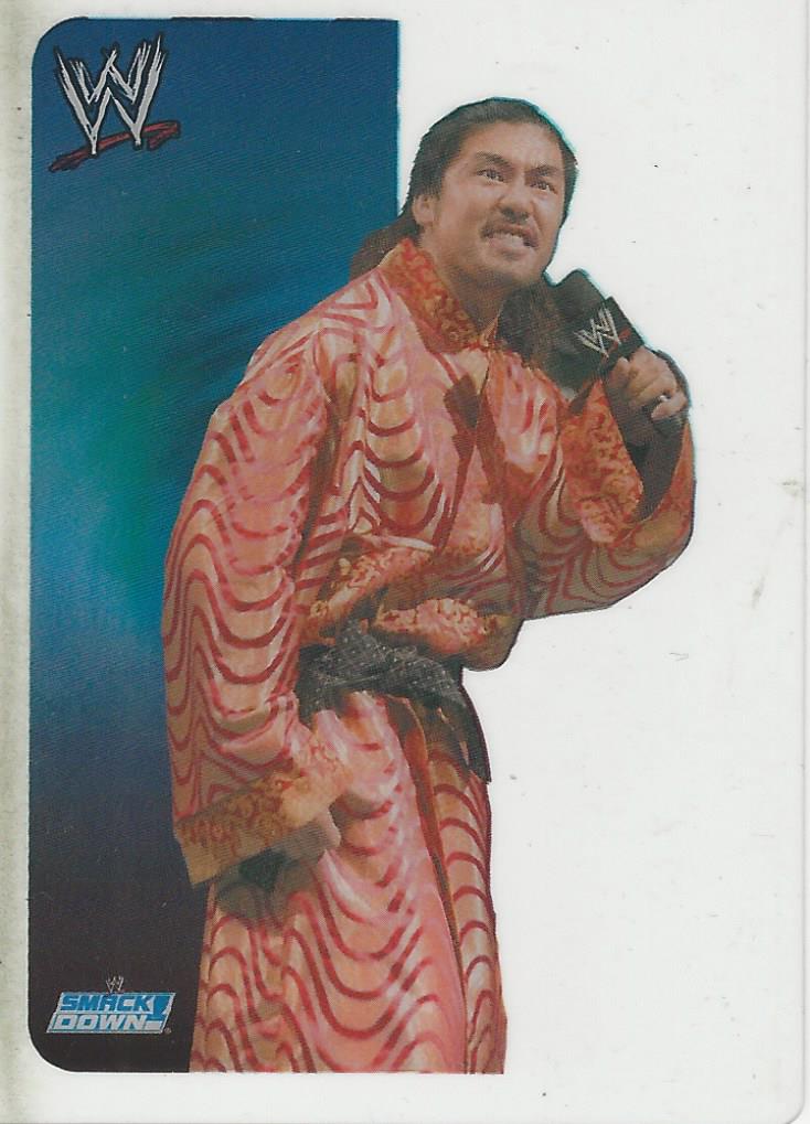 WWE Edibas Lamincards 2004 Kenzo Sazuki #58