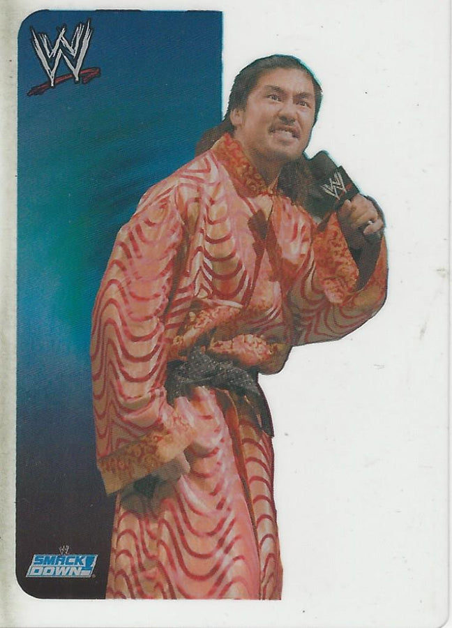 WWE Edibas Lamincards 2004 Kenzo Sazuki #58