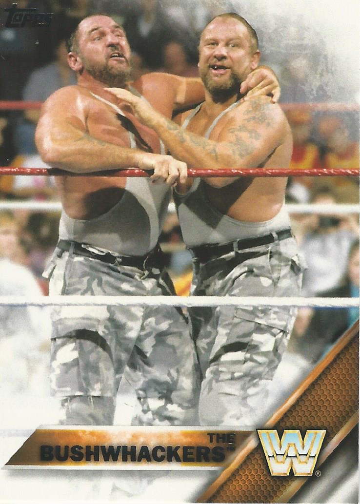 WWE Topps 2016 Bushwhackers #58