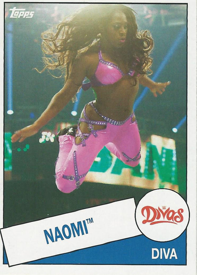 WWE Topps Heritage 2015 Naomi #58