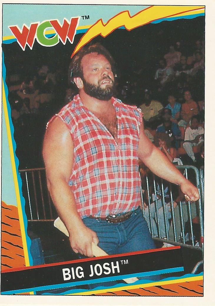 WCW Topps 1992 Big Josh #58