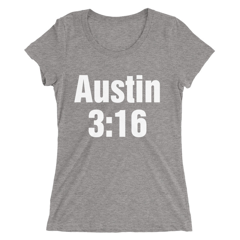 Stone Cold Steve Austin "3:16" Women's Tri-Blend T-Shirt