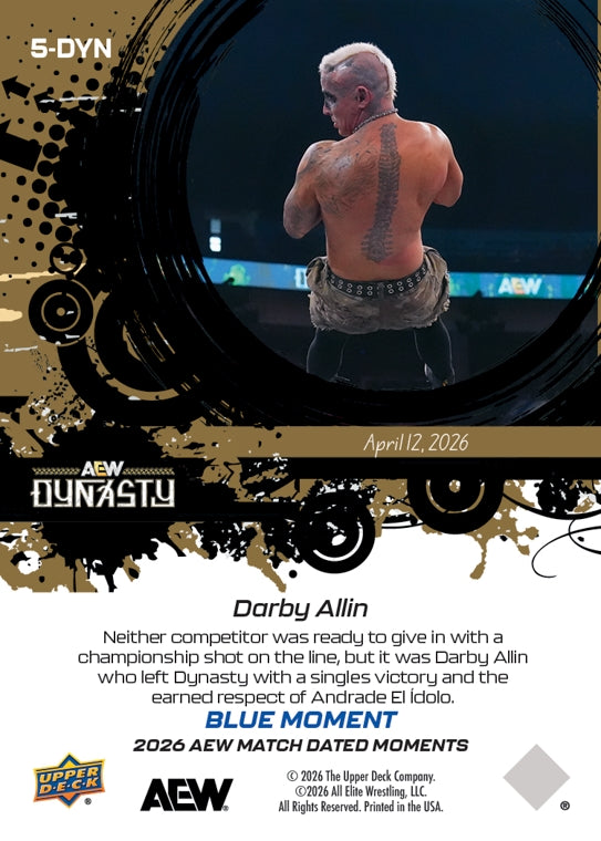 Darby Allin – Darby Allin Defeats Andrade el Idolo to Earn a Match for the AEW World Championship