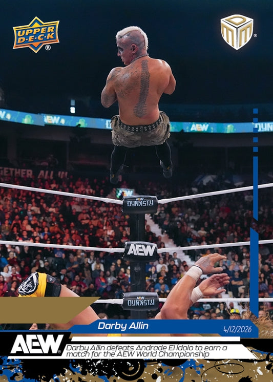 Darby Allin – Darby Allin Defeats Andrade el Idolo to Earn a Match for the AEW World Championship