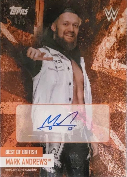Mark Andrews trading card PW Catalog