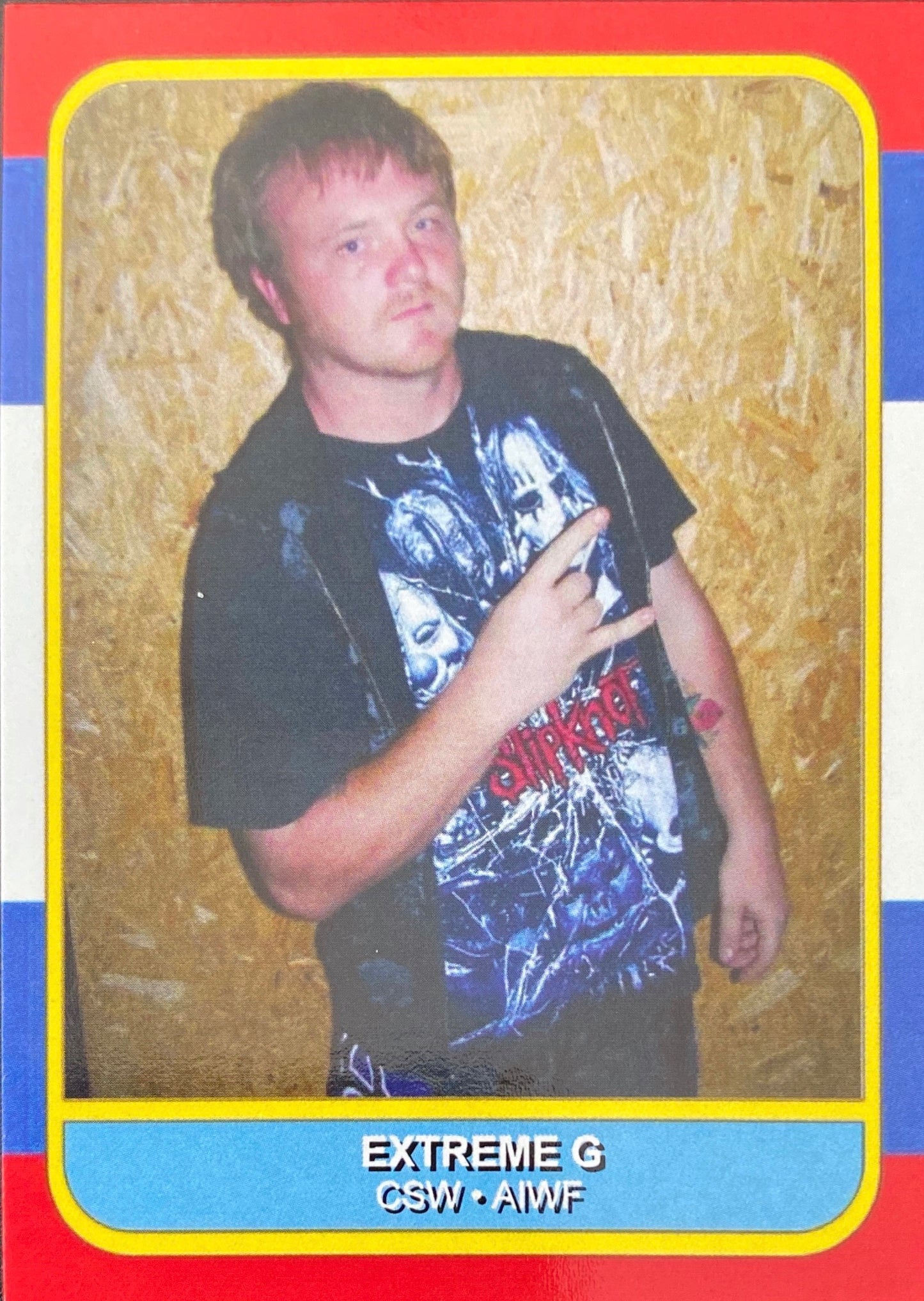 Extreme G trading card PW Catalog