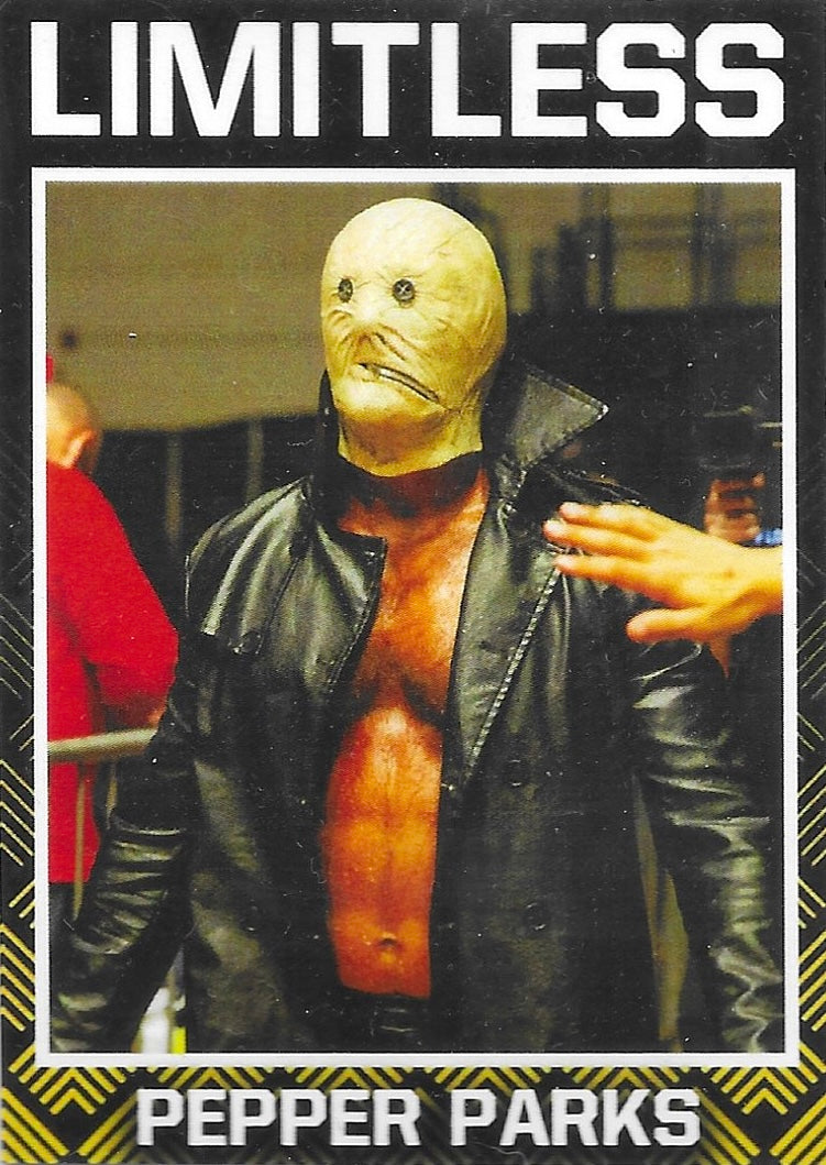 Pepper Parks trading card PW Catalog