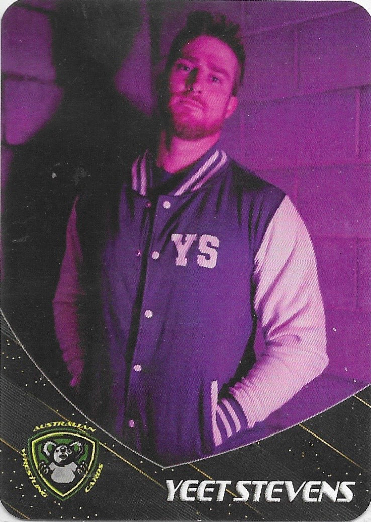 Yeet Stevens trading card PW Catalog
