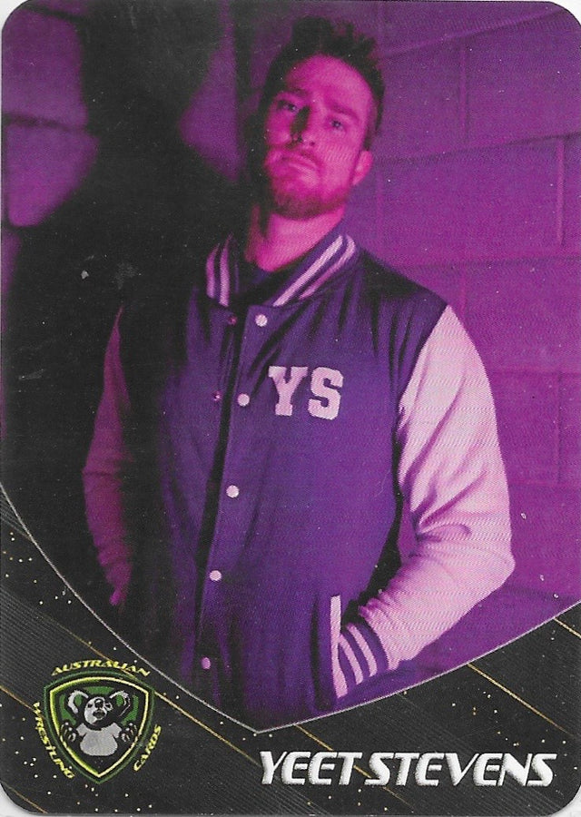 Yeet Stevens trading card PW Catalog