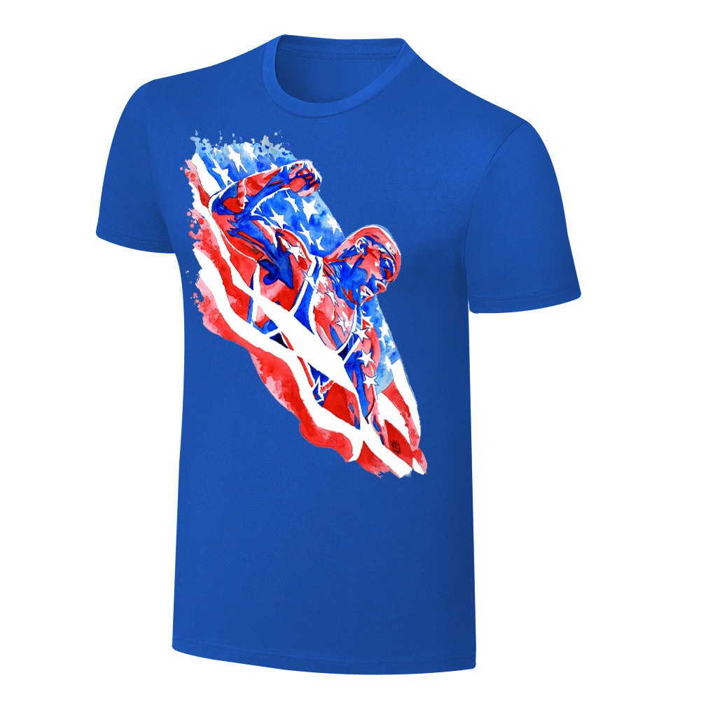 Kurt Angle Rob Schamberger Art Print T-Shirt T-Shirt PW Catalog