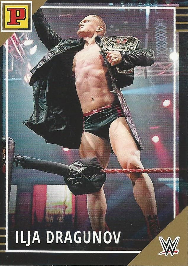 WWE Panini Debut Edition 2022 Ilja Dragunov #59 Gold
