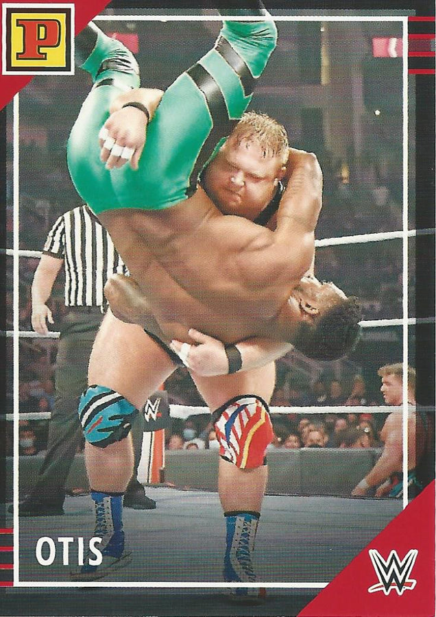 WWE Panini Debut Edition 2022 Otis #6 Red