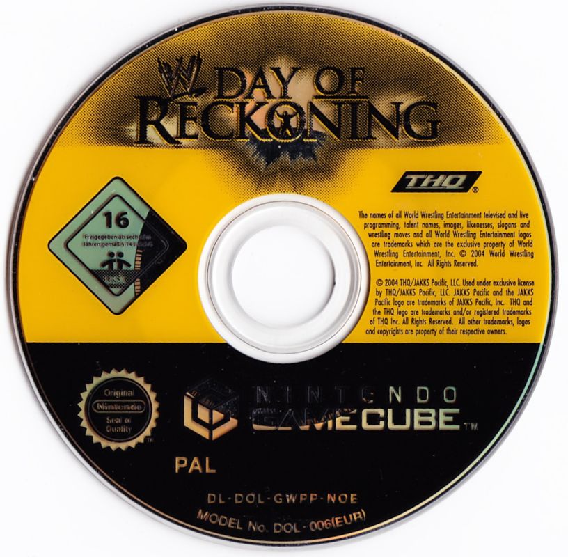 WWE Day of Reckoning [Game Cube] PWcatalog