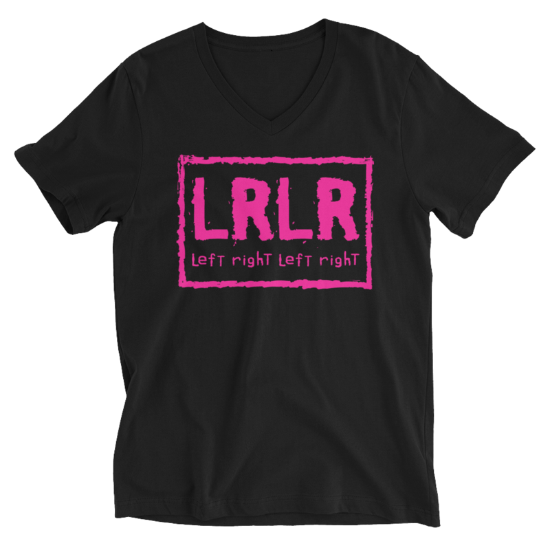 UpUpDownDown "LRLR" V-Neck T-Shirt
