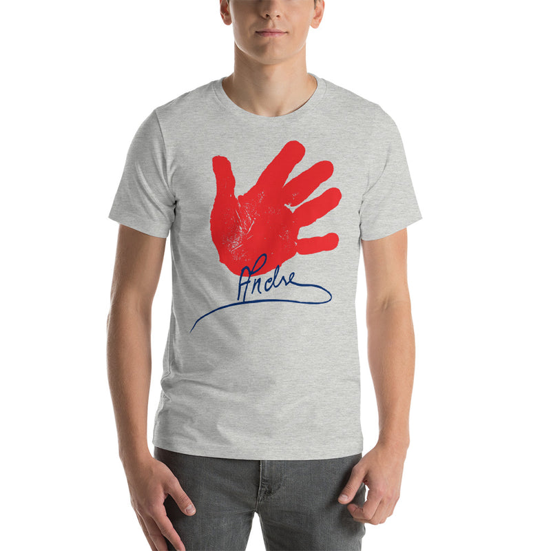 Andre the Giant "Handprint Signature" Unisex T-Shirt