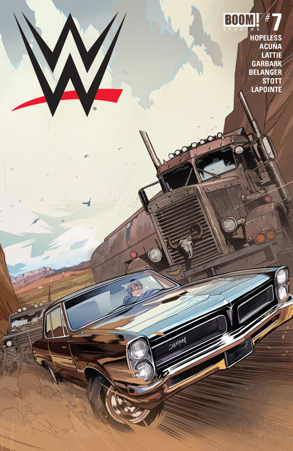 WWE Volume 7 Damien's Dinner Time Comic Book by Boom! Studios Magazine PWcatalog
